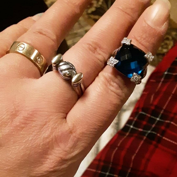 David Yurman 5.5 blue Topaz..SOLD - Picture 3 of 11